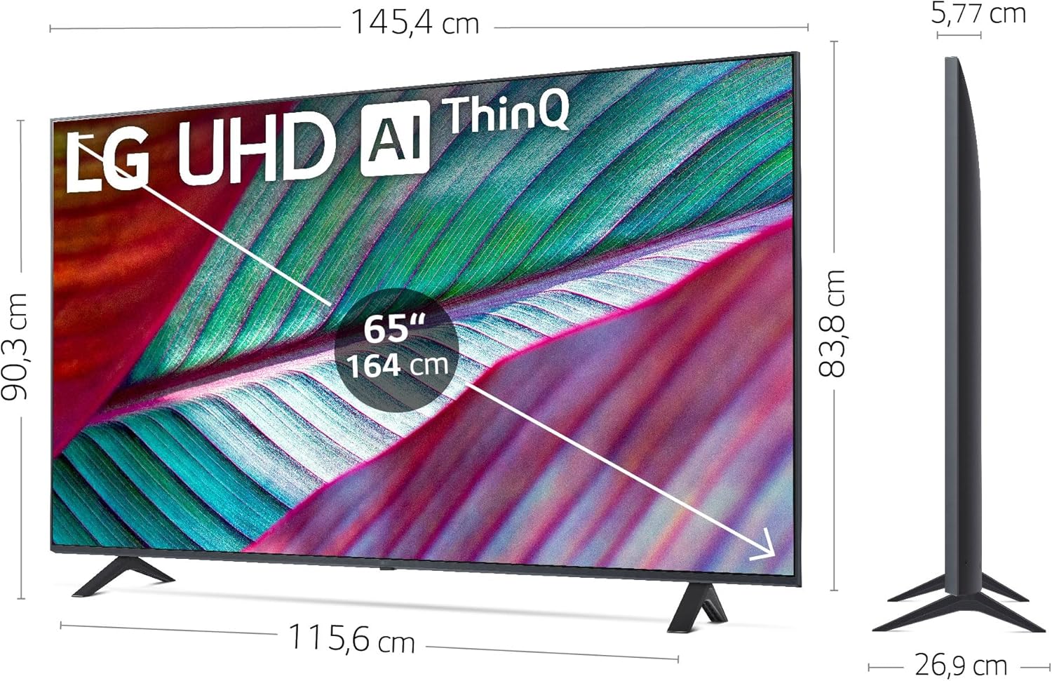 TV LG 65" 65UR78006LK