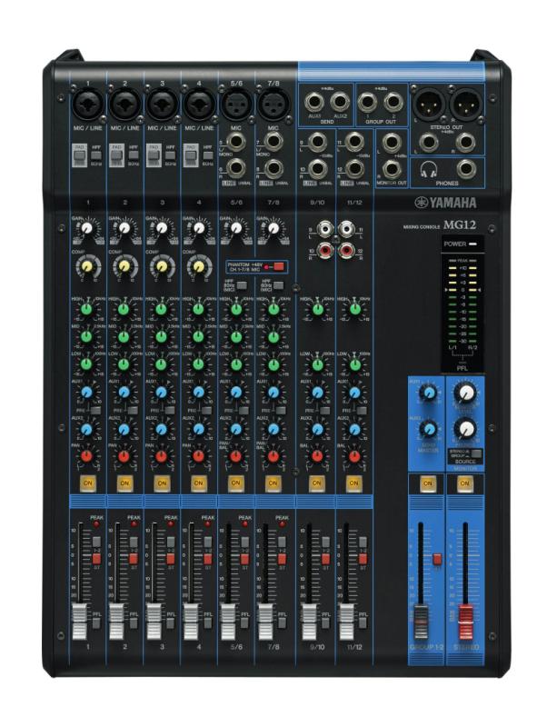 Channel Mixing Console Yamaha MG12 12