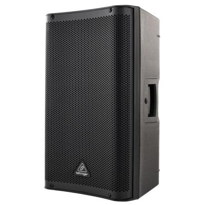 Active 1,200 Watt 12" PA Speaker System with DSP and 2-Channel Mixer