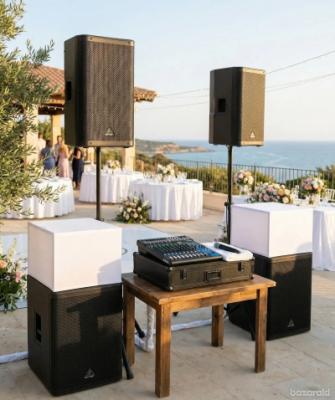 Event Sound System Hire Cyprus (7.2 kW Peak Power)