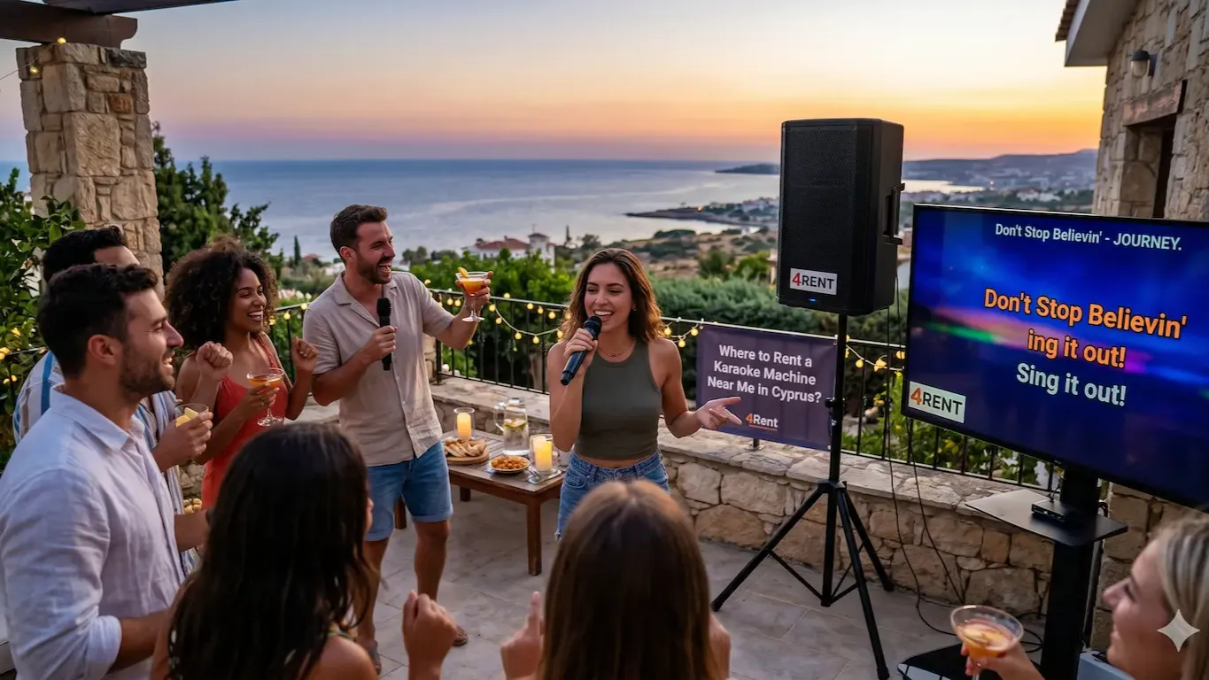 Where to Rent a Karaoke Machine Near Me in Cyprus?